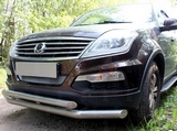 Allest Защита радиатора, хром SSANGYONG (ссанг енг) Rexton/рекстон 13-15