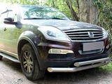 Allest Защита радиатора, хром SSANGYONG (ссанг енг) Rexton/рекстон 13-15