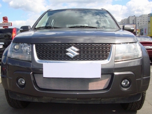 Allest Защита радиатора, хром SUZUKI (сузуки) Grand/Грандр Vitara/гранд витара 08-12 - Автоаксессуары и тюнинг