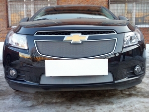 Allest Защита радиатора, хром, верх CHEVROLET (шевроле) Cruze/круз 09-11 - Автоаксессуары и тюнинг