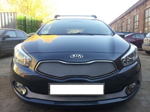 Allest Защита радиатора, хром, верх KIA (киа) Ceed/сид 12- - Автоаксессуары и тюнинг