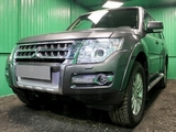 Allest Защита радиатора Optimal, хром, низ MITSUBISHI (митсубиси) Pajero/паджеро V80 14-