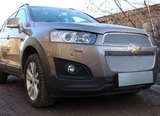 Allest Защита радиатора Premium, хром, 2 части CHEVROLET (шевроле) Captiva/каптива 13-15