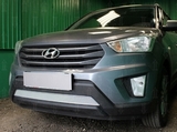 Allest Защита радиатора Premium, хром HYUNDAI (хендай) Creta (ix25) 15-