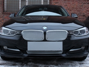 Allest Защита радиатора Premium, хром, низ BMW (бмв) 3 13-15 - Автоаксессуары и тюнинг