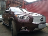 Allest Защита радиатора Premium, хром, низ INFINITI (инфинити) JX35/QX60 14-