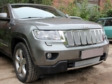 Allest Защита радиатора Premium, хром, низ JEEP (джип) Grand/Грандр Cherokee/чероки 11-12