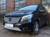 Allest Защита радиатора Premium, хром, низ MERCEDES (мерседес) Vito 15-