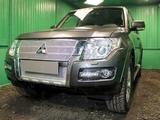 Allest Защита радиатора Premium, хром, низ MITSUBISHI (митсубиси) Pajero/паджеро V80 14-