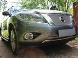 Allest Защита радиатора Premium, хром, низ NISSAN (ниссан) Pathfinder 14-