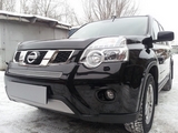 Allest Защита радиатора Premium, хром, низ NISSAN (ниссан) X-Trail 11-13