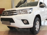 Allest Защита радиатора Premium, хром TOYOTA (тойота) Hilux 15-