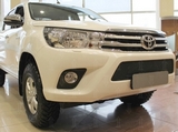 Allest Защита радиатора Premium, хром TOYOTA (тойота) Hilux 15-