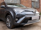 Allest Защита радиатора Premium, хром, верх (с камерой) TOYOTA (тойота) RAV4/рав 4 15-