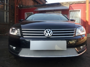 Allest Защита радиатора Premium, хром VW Passat/Пассат B7 11- - Автоаксессуары и тюнинг