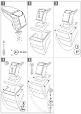 Armster Подлокотник в сборе Armster 2, серый HYUNDAI (хендай) i30 12-