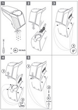 Armster Подлокотник в сборе Armster 2, серый OPEL (опель) Astra/астра H 04-07