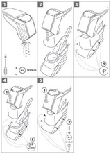 Armster Подлокотник в сборе Armster 2, серый VW Polo/Поло 09-