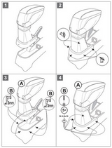 Armster Подлокотник в сборе Armster (адаптер+бокс черн. 07917-M) MAZDA (мазда) 2 07-