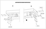 Baltex Фаркоп (100/2000кг) MITSUBISHI (митсубиси) Pajero/паджеро V80 07-