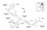 Brink Фаркоп (твердое крепление) MAZDA (мазда) 6 12-14