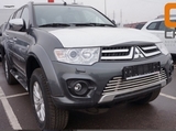 CAN Otomotiv Решетка переднего бампера нижняя d16 MITSUBISHI (митсубиси) Pajero/паджеро Sport/L200 14-