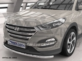 CAN Otomotiv Защита переднего бампера одинарная d 60 мм, нерж. HYUNDAI (хендай) Tucson 16- ID:12649qw