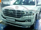 CAN Otomotiv Защита переднего бампера одинарная d 76 мм, нерж. (кроме Executive) TOYOTA (тойота) Land Cruiser/круизер/ленд крузер J200 15-