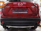 CAN Otomotiv Защита заднего бампера одинарная d 42 мм, нерж. MAZDA (мазда) CX-5/CX 5 12-/15-