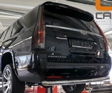 CAN Otomotiv Защита заднего бампера одинарная d 76 мм, нерж. CADILLAC Escalade 14-