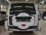 CAN Otomotiv Защита заднего бампера уголки d 76/42 мм, нерж. MITSUBISHI (митсубиси) Pajero/паджеро V80 11-