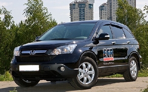 EGR Дефлекторы боковых окон, 4 части, темные широкие HONDA (хонда) CRV 07- - Автоаксессуары и тюнинг