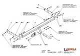 Imiola Фаркоп (без электрики) AUDI (ауди)/VW Q3/Tiguan/тигуан 11-/08-