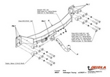 Imiola Фаркоп (без электрики) PORSCHE (порше)/VW Cayenne/каен/Touareg/туарег 03-/07-/10- ID:13008qw