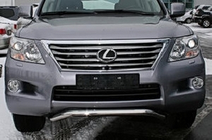 Lexus Решетка передняя мини 60 мм низкая без перемычки LEXUS (лексус) LX570 07-11 - Автоаксессуары и тюнинг