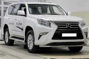 Lexus Защита переднего бампера труба 60 мм LEXUS (лексус) GX460 13- - Автоаксессуары и тюнинг