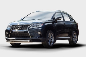 Lexus Защита переднего бампера труба 60/60 мм двойная LEXUS (лексус) RX270/RX350/450h Sport 12- - Автоаксессуары и тюнинг