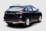 Lexus Защита задняя труба 60/42 мм LEXUS (лексус) RX270/RX350/450h 12-