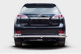 Lexus Защита задняя труба 60/42 мм LEXUS (лексус) RX270/RX350/450h 12-