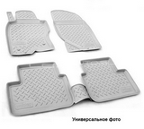 Norplast Коврики салона (полиуретан) , серые NISSAN (ниссан) NP-300 08-15