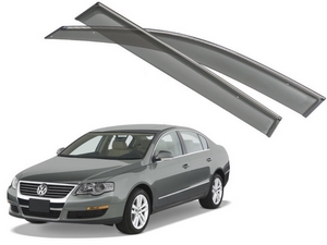 OEM-Tuning Дефлекторы боковых окон с хромированным молдингом, OEM Style VW Passat/Пассат 05-10 - Автоаксессуары и тюнинг