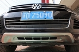 OEM-Tuning Комплект накладок на передний и задний бампер, нерж. сталь VW Touareg/туарег 10-14