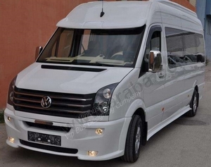 Omsa_Line Козырек лобового стекла, грунт (установка на герметик) VW Crafter 12- - Автоаксессуары и тюнинг