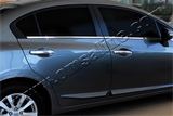 Omsa_Line Нижние молдинги стекол, нерж.,  4 части  Sedan HONDA Civic 12-