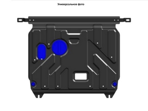 Rival Защита картера и КПП, сталь (V - 1.4; 2.0) VW Tiguan/тигуан 08-/11- - Автоаксессуары и тюнинг