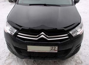 SIM Дефлектор капота, темный (HB 5D) CITROEN (ситроен) C4 11- - Автоаксессуары и тюнинг