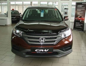 SIM Дефлектор капота, темный HONDA (хонда) CRV 12- - Автоаксессуары и тюнинг