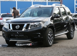 Souz-96 Решетка передняя мини низкая 60 мм NISSAN (ниссан) Terrano III 14- - Автоаксессуары и тюнинг