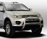 Souz-96 Решетка передняя мини низкая 76 мм MITSUBISHI (митсубиси) Pajero/паджеро Sport 13-