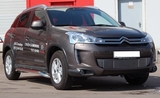 Souz-96 Решётка в бампер 10 мм - чёрн. заглушки CITROEN (ситроен) C4 Aircross 12-